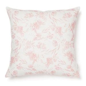 Caitlin Wilson Throw Pillow Blush Pink Floral
